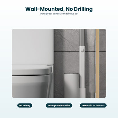 Disposable Toilet Cleaning Brush Refills – Helps Prevent Bacterial Buildup
