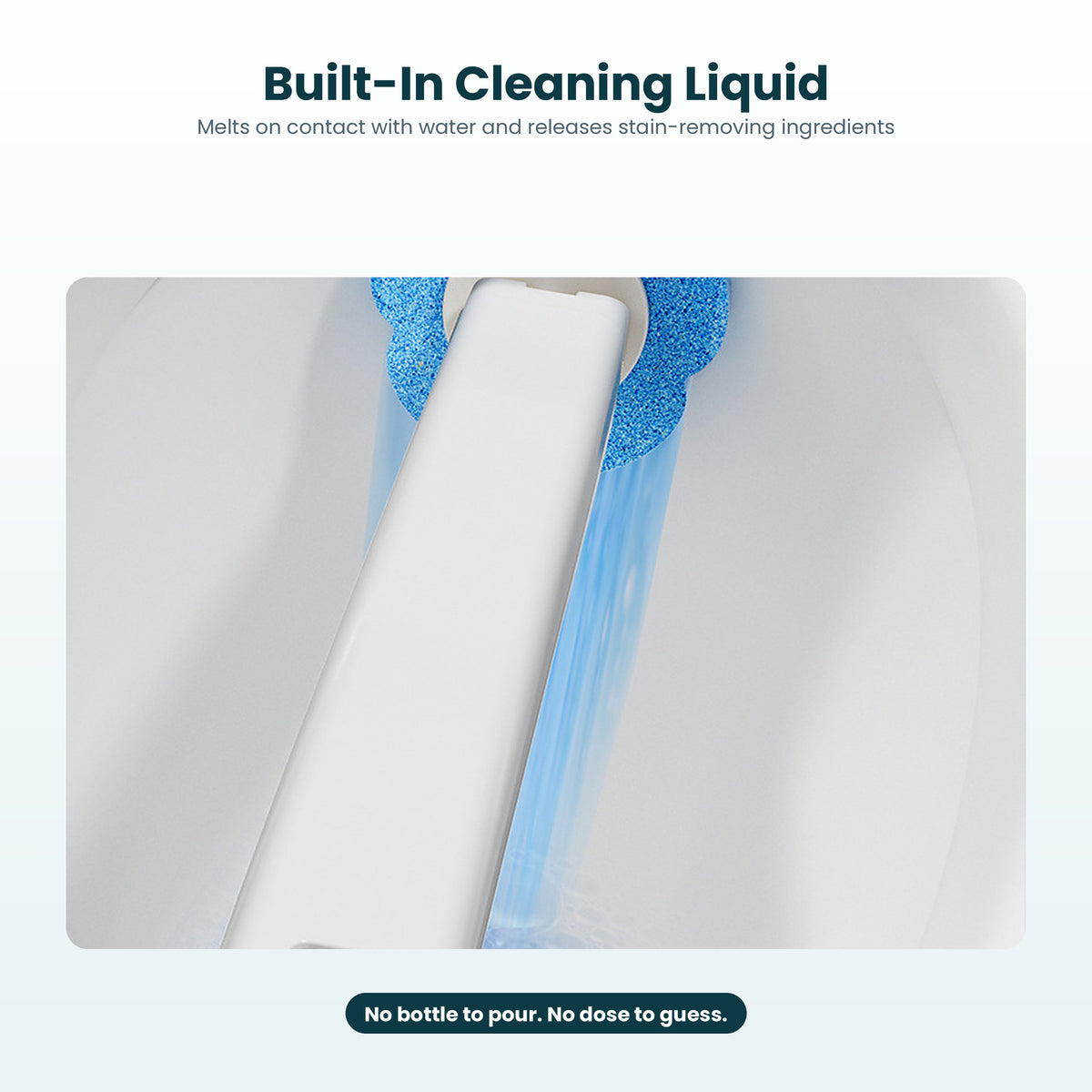 Disposable Toilet Cleaning Brush Refills – Helps Prevent Bacterial Buildup