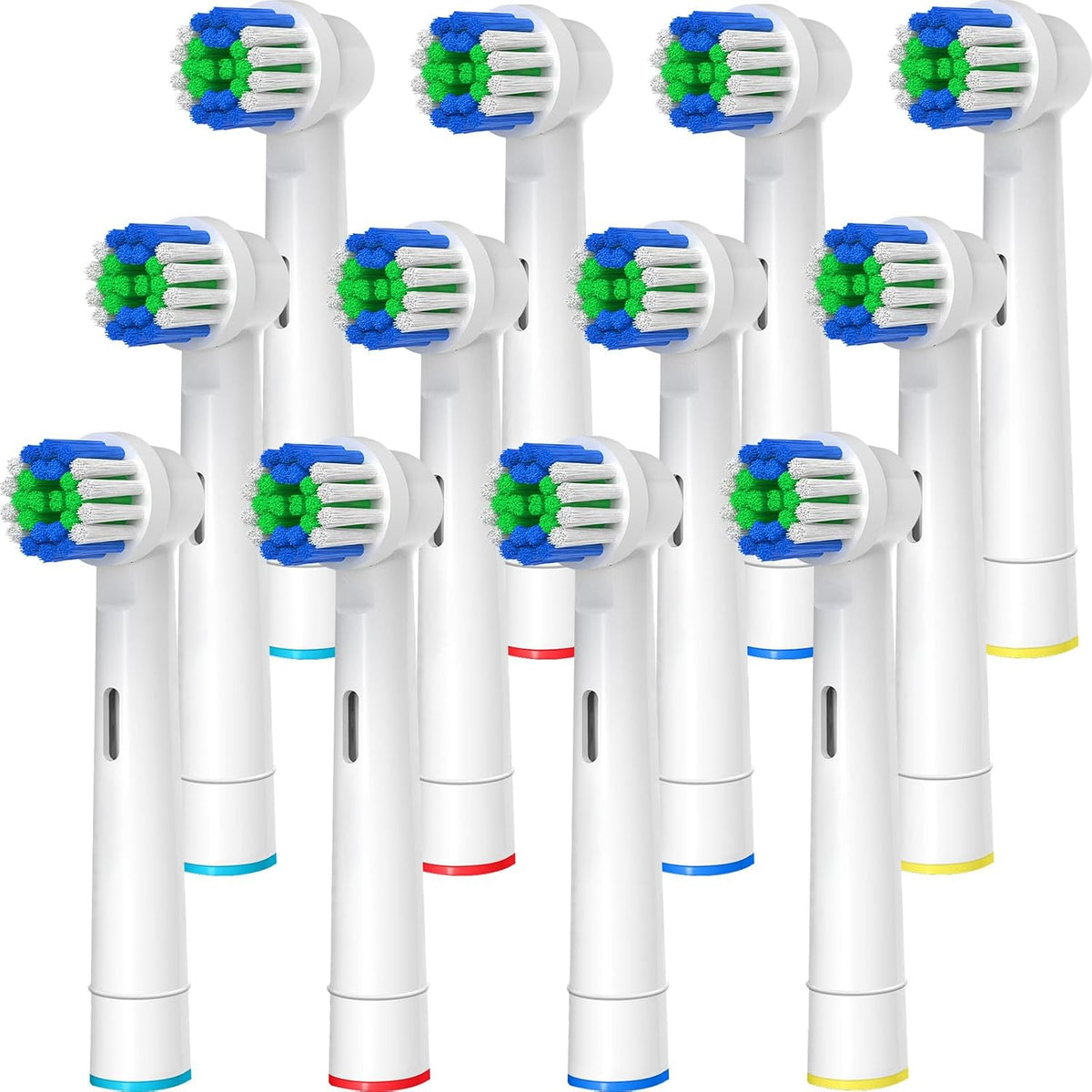 Replacement Brush Heads for Compatible Electric Toothbrush Handles